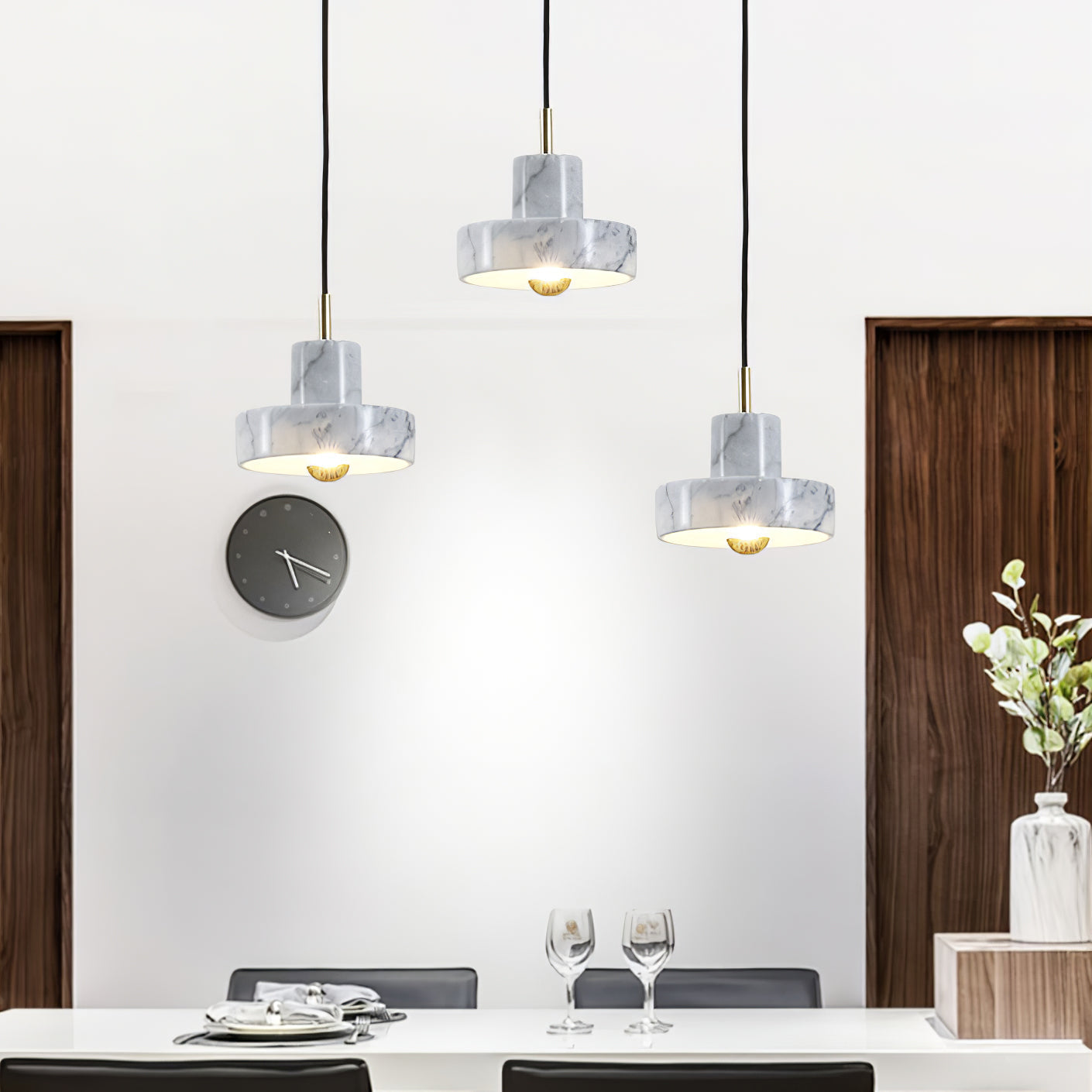 Elegance in Illumination: Marble Pendant Light for Chic Spaces