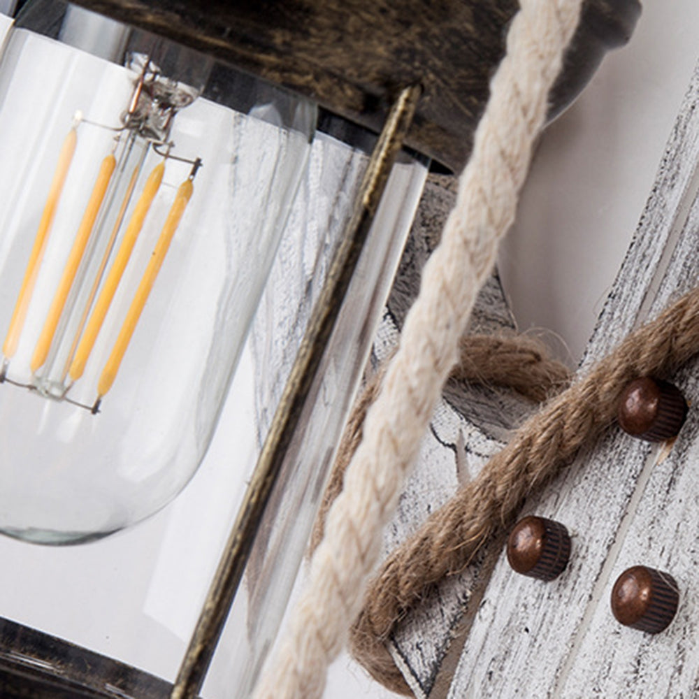 Taavita | LED Wall Lamp with Wooden Anchor