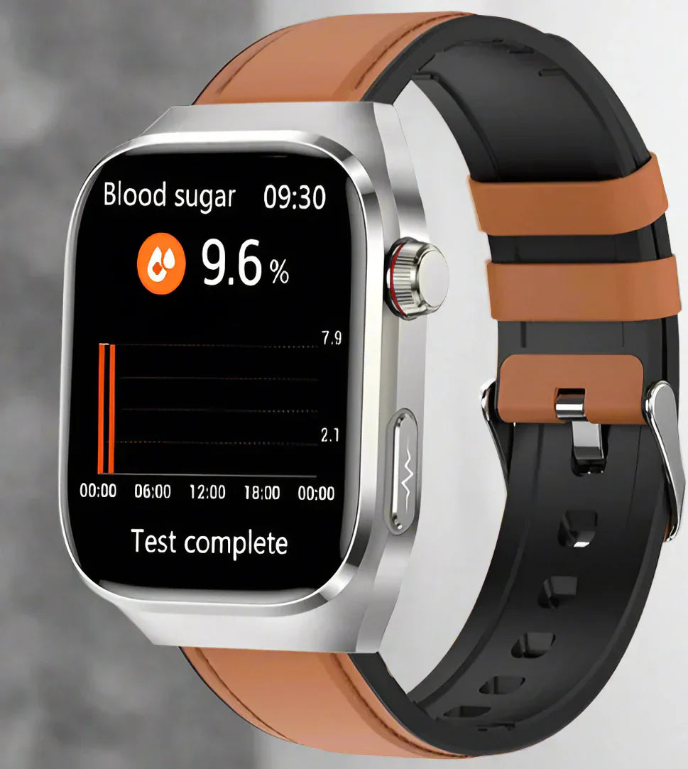 Health Monitoring Smartwatch – Waterproof with 24-Hour ECG Tracking