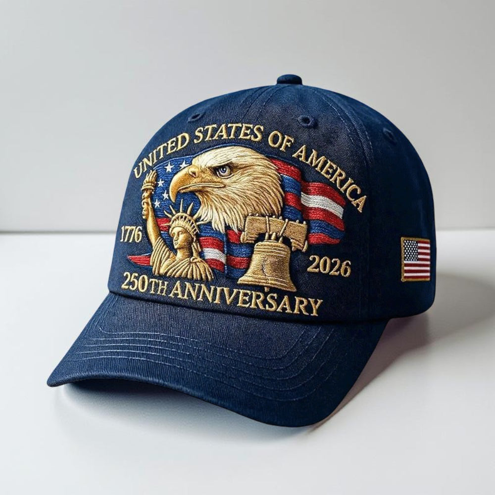 Veteran's Tribute Eagle 250th Anniversary Cap