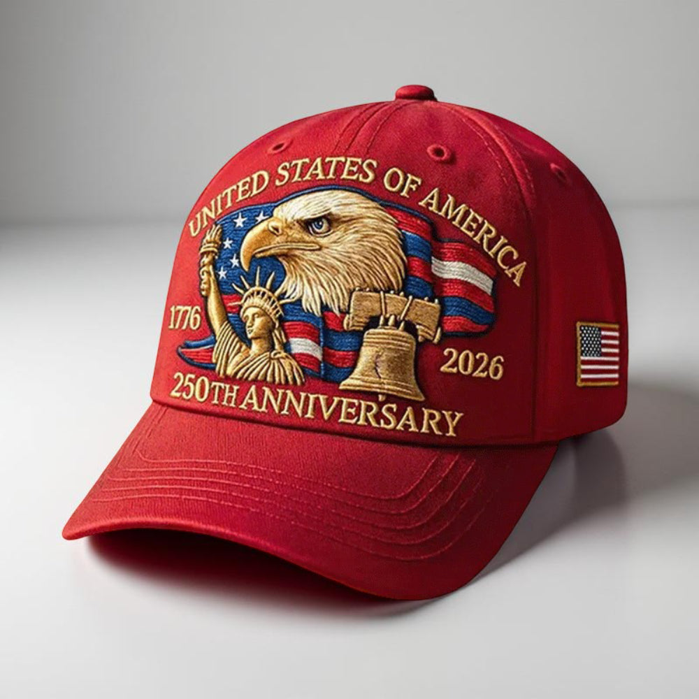 Veteran's Tribute Eagle 250th Anniversary Cap