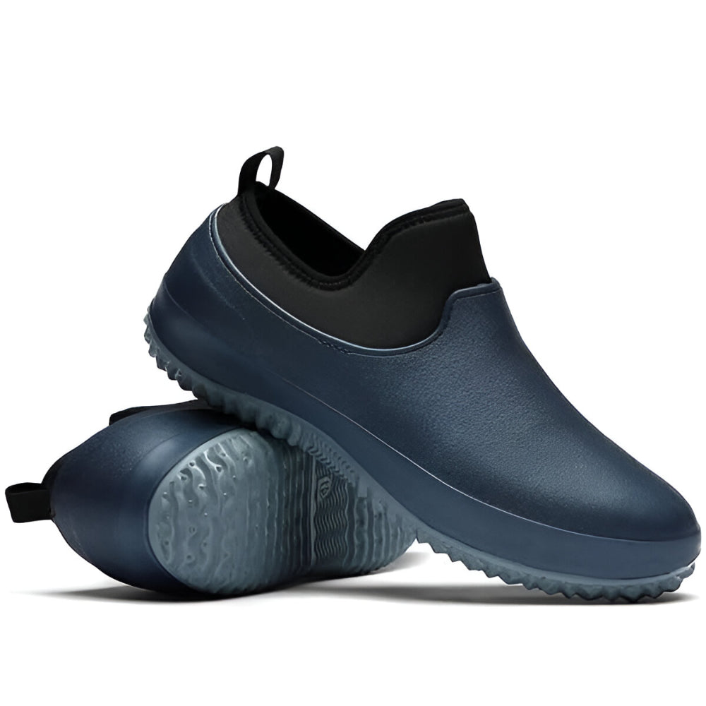 Men's Easy Slip-On Work Shoes with Superior Grip for Job Sites