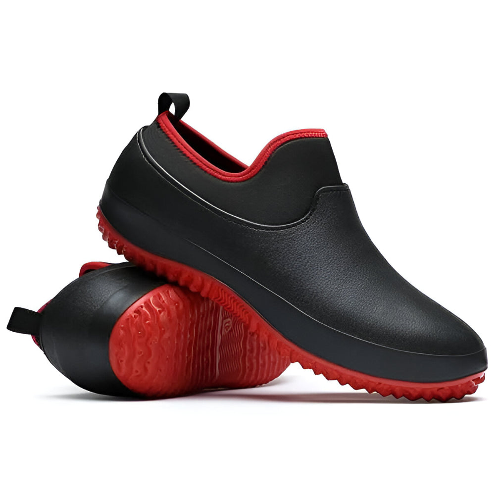 Men's Easy Slip-On Work Shoes with Superior Grip for Job Sites