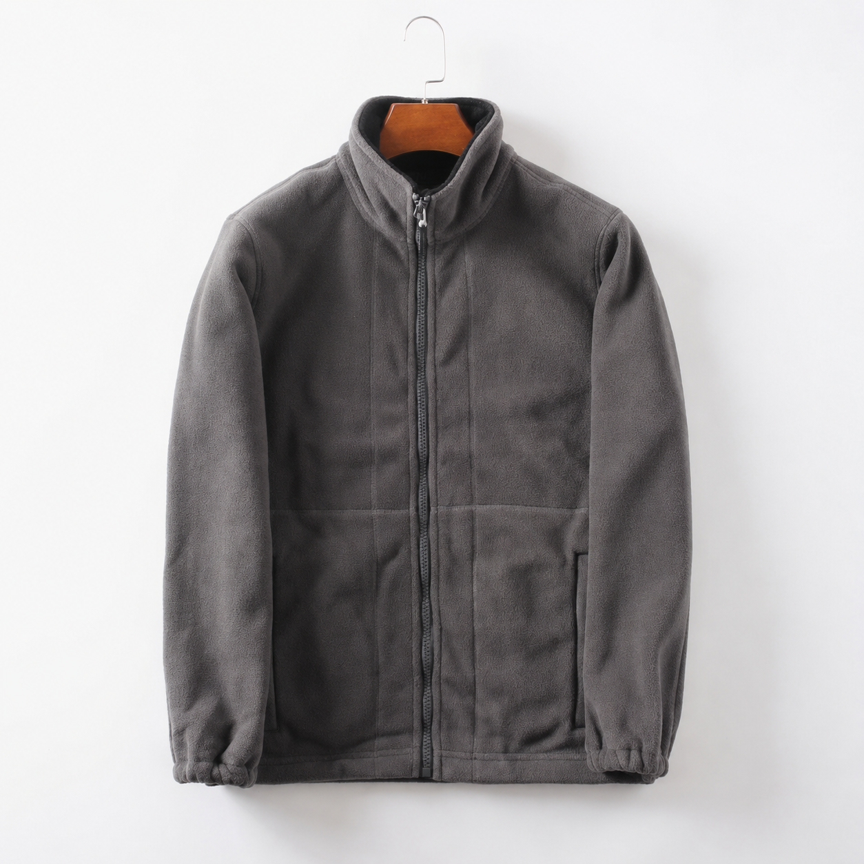Men's Versatile Outdoor Jacket with Zip-Up Collar