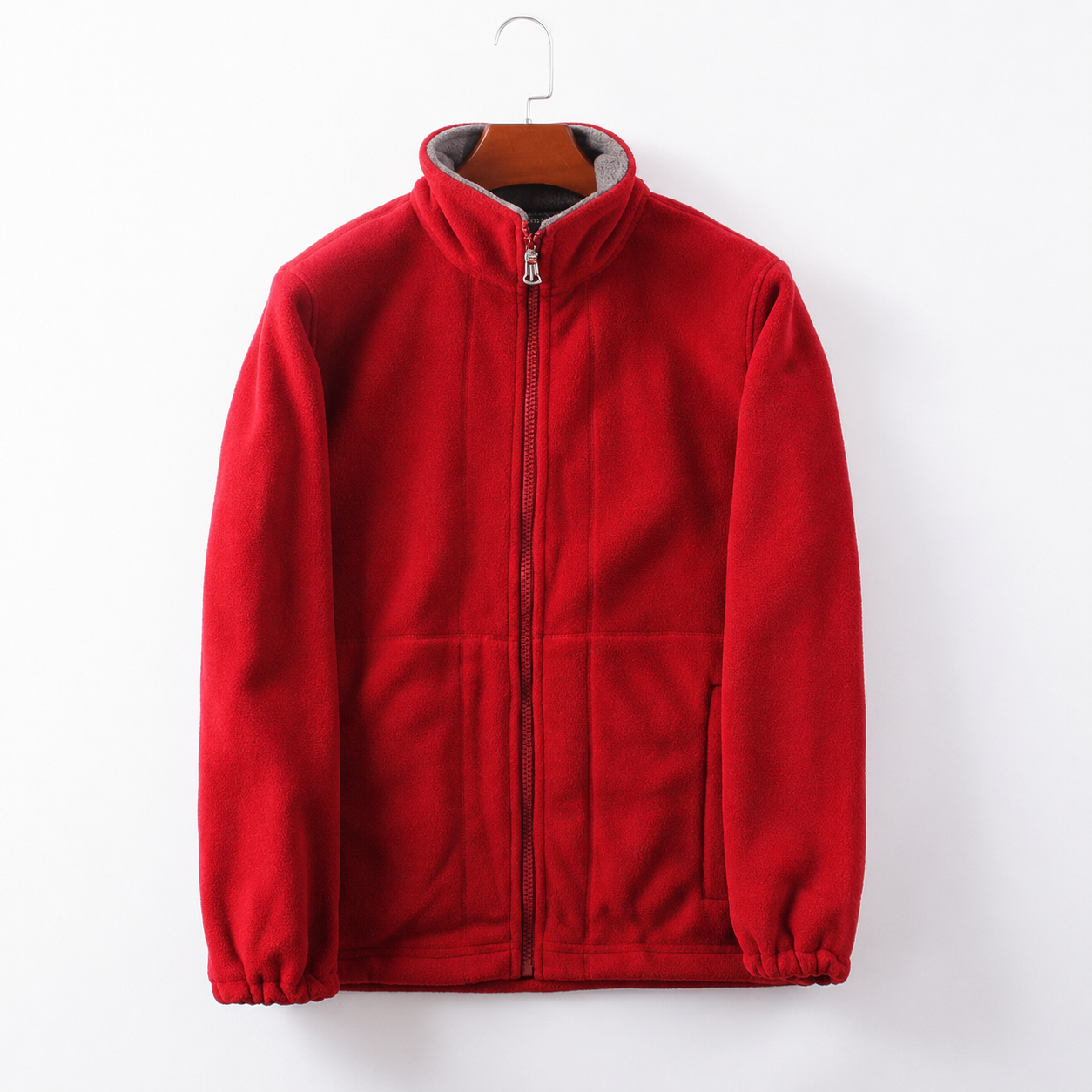 Men's Versatile Outdoor Jacket with Zip-Up Collar