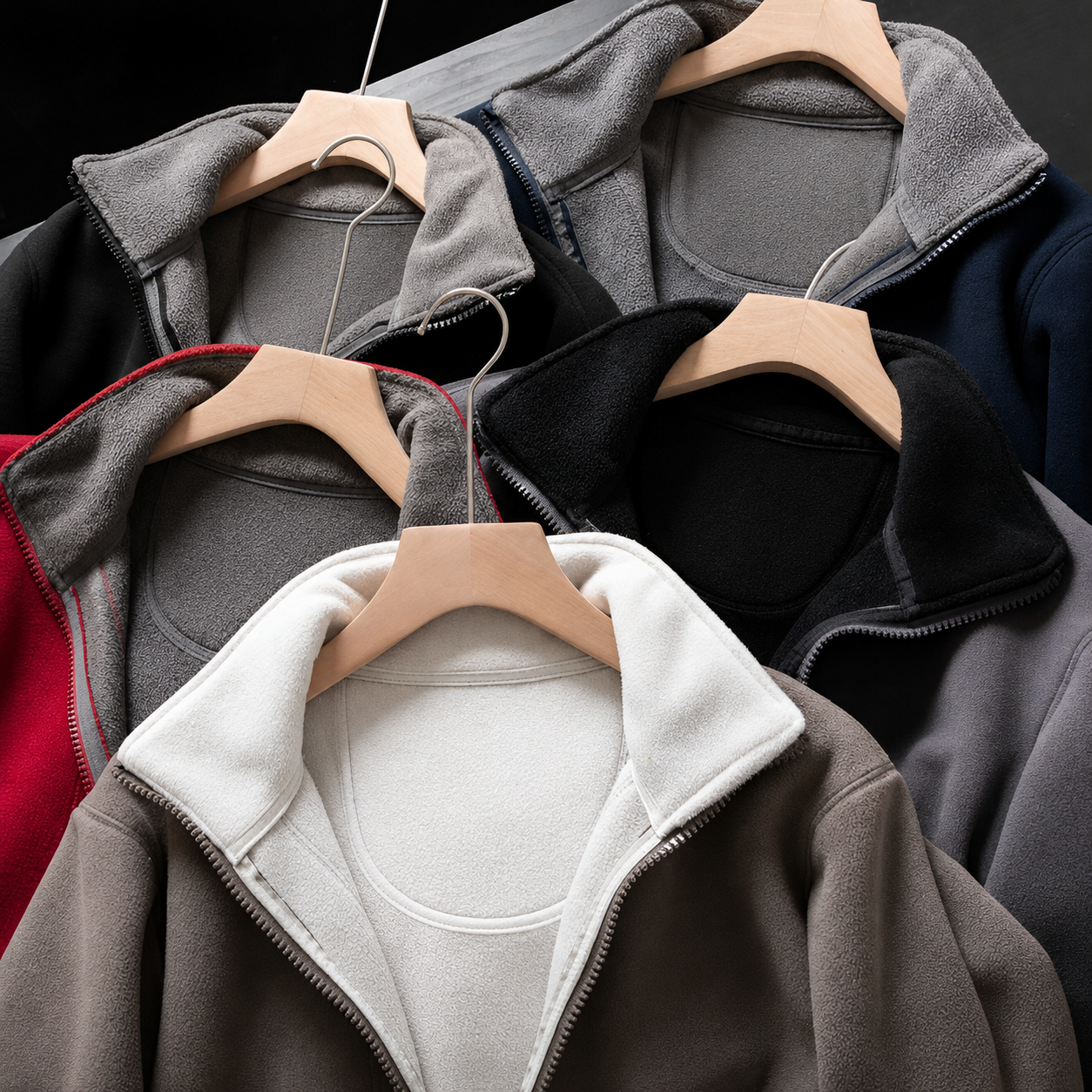 Men's Versatile Outdoor Jacket with Zip-Up Collar