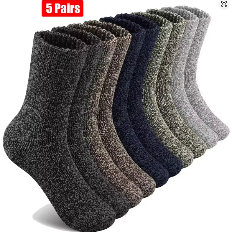 Unisex Merino Wool Hiking Socks with Extra Cushioning for Comfort