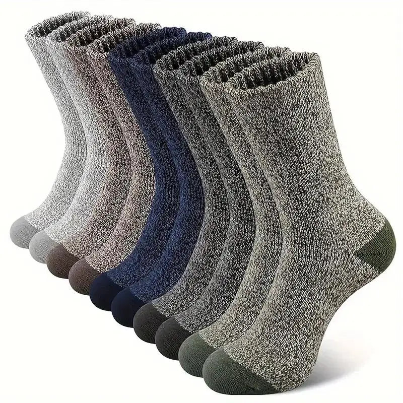 Unisex Merino Wool Hiking Socks with Extra Cushioning for Comfort
