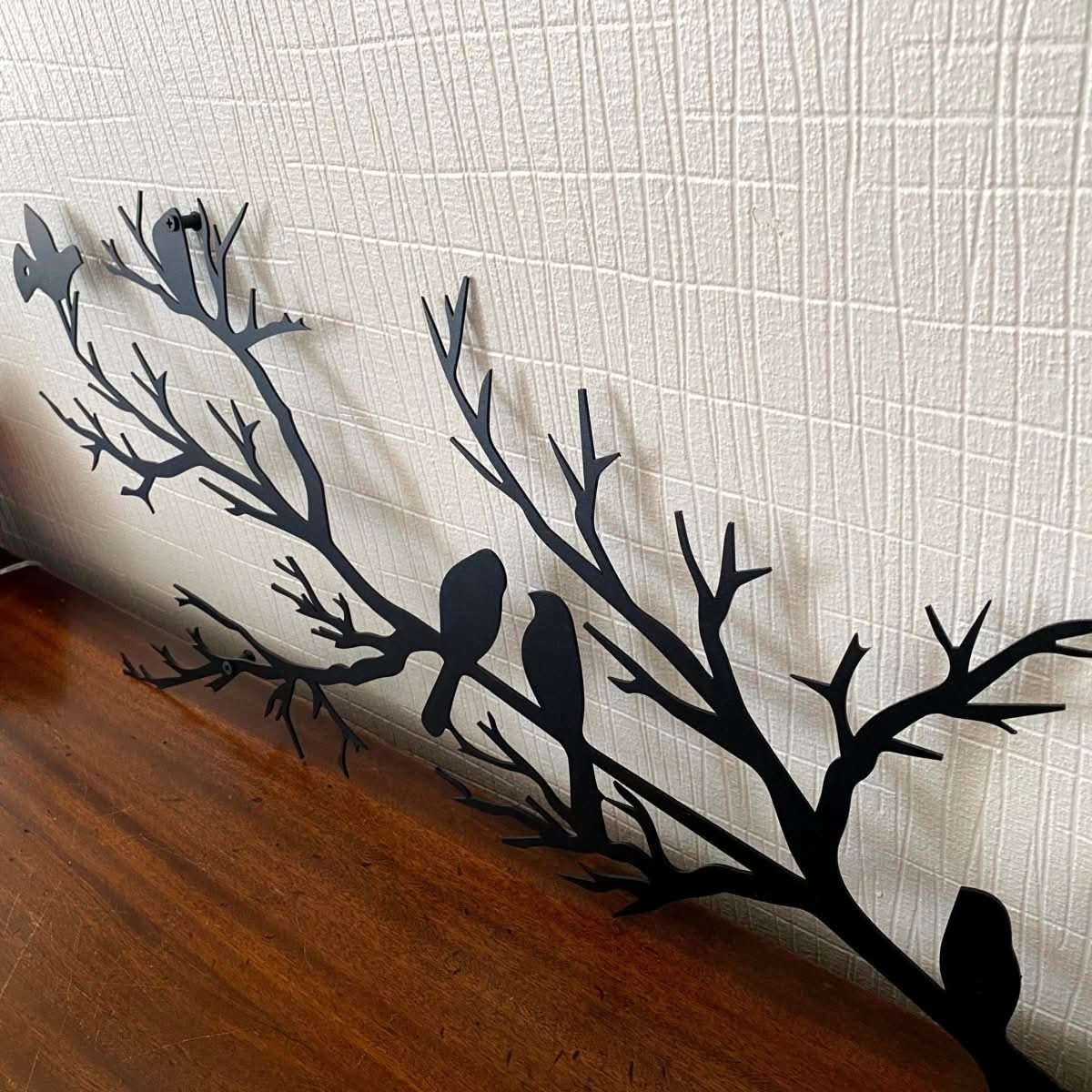 Serene Aviary Metal Wall Decor for Stylish Spaces