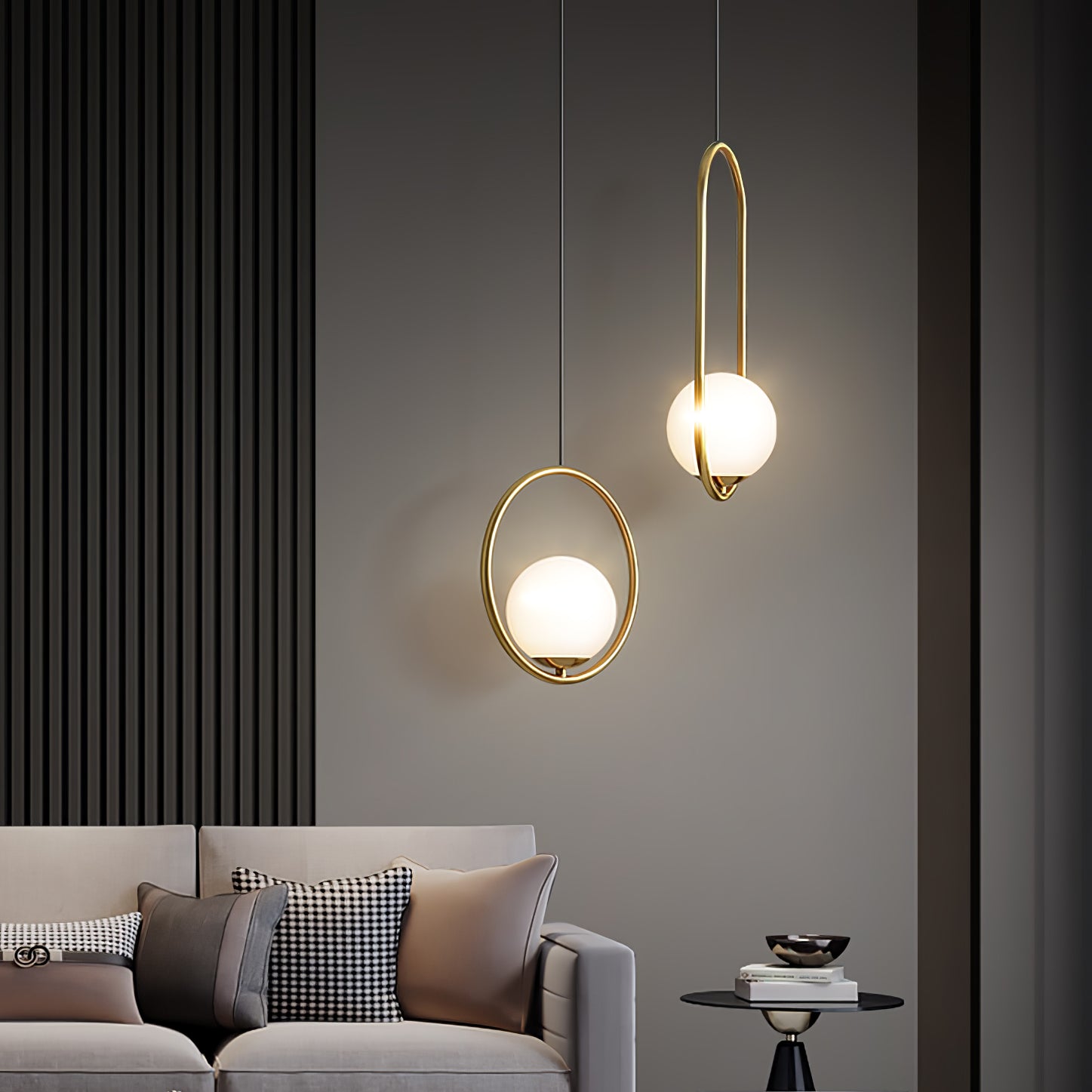 LuxeGlow Pendant Light for Stylish Home Environments