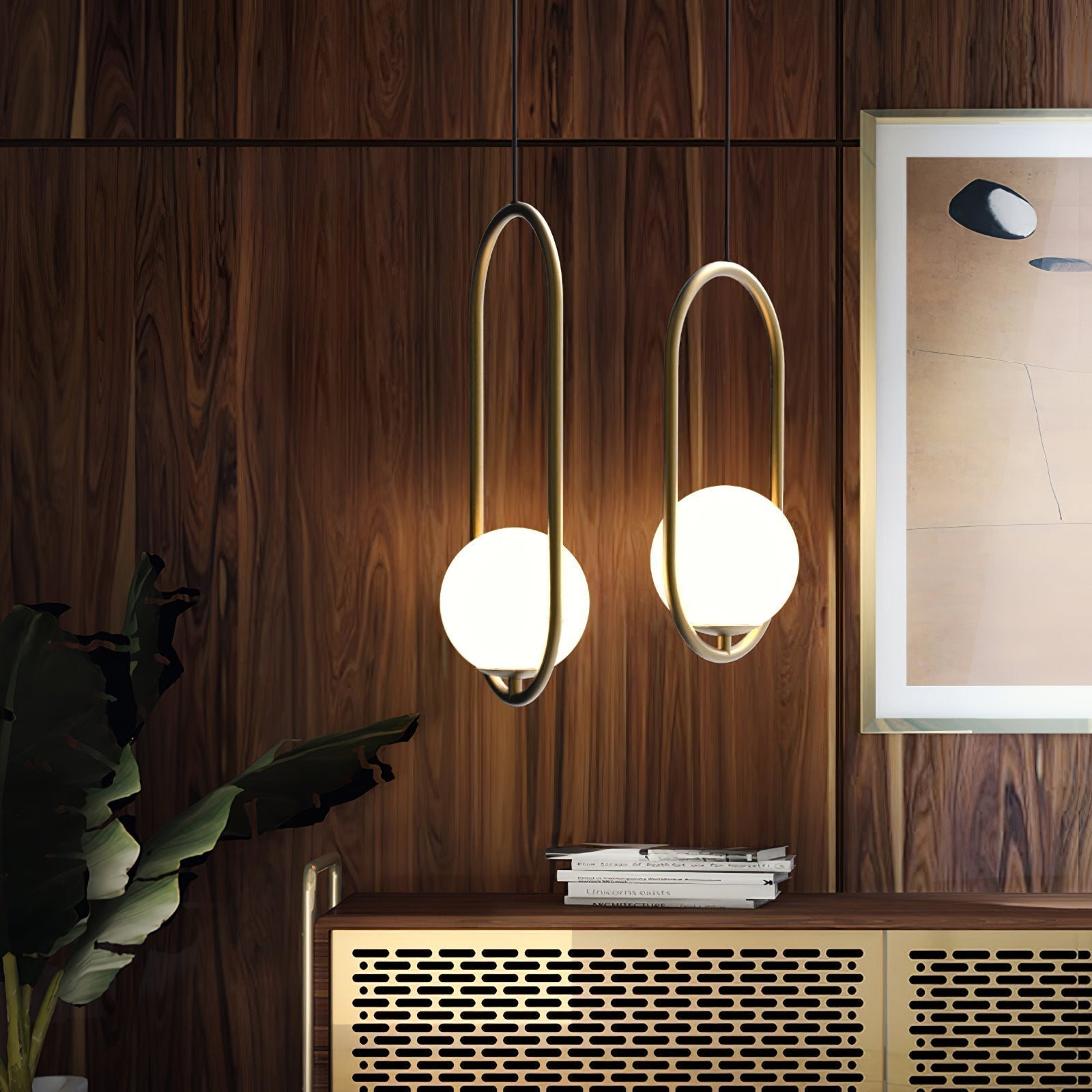 LuxeGlow Pendant Light for Stylish Home Environments
