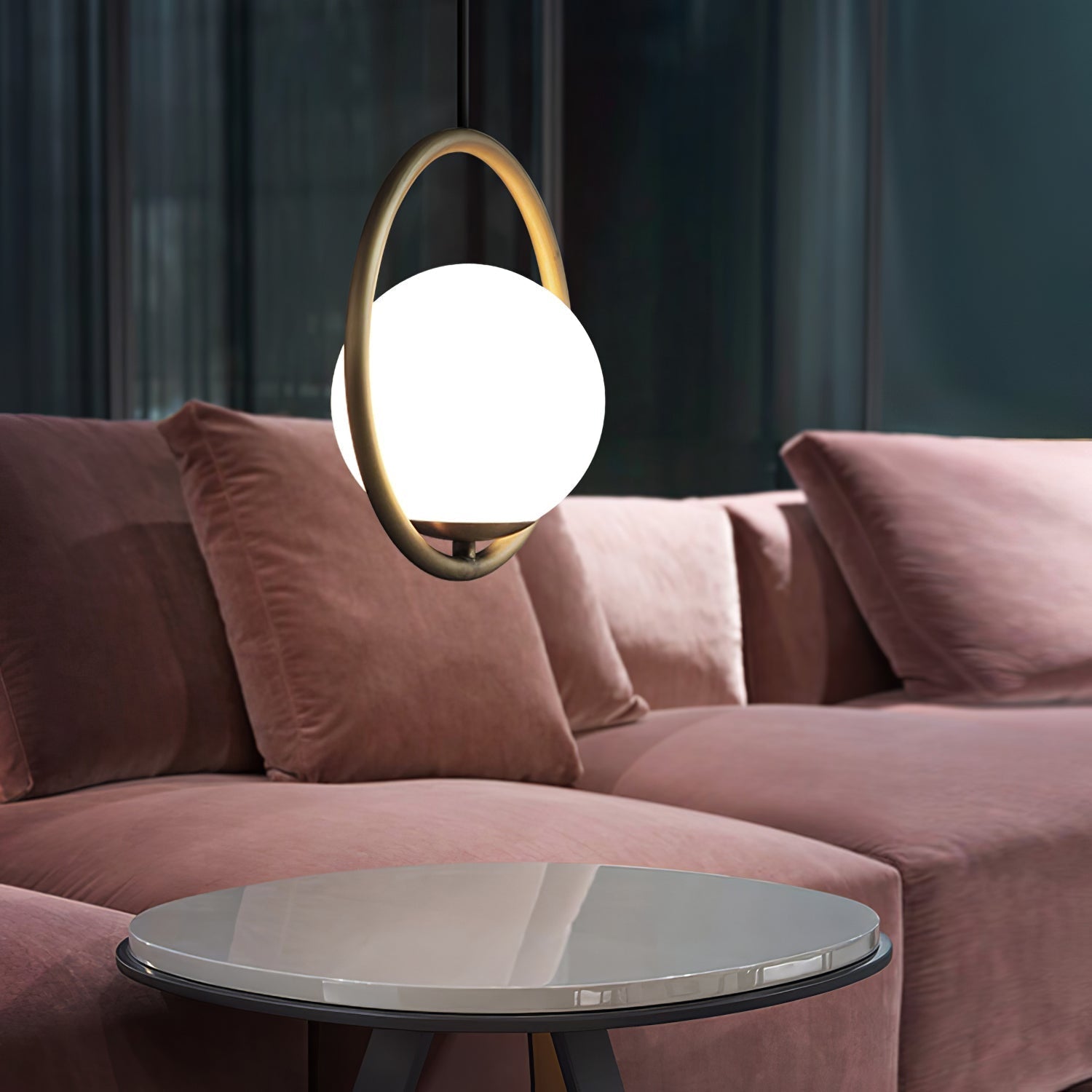 LuxeGlow Pendant Light for Stylish Home Environments