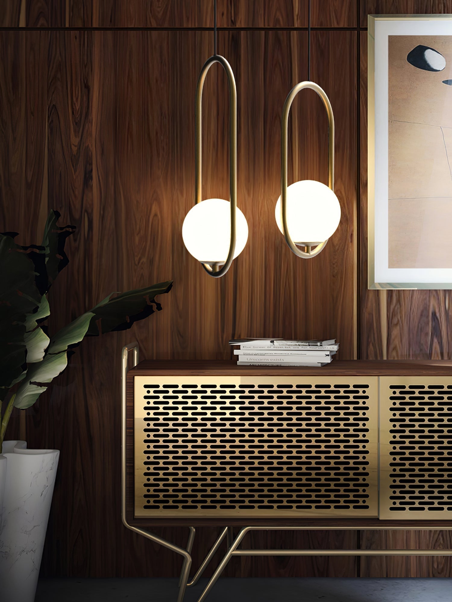 LuxeGlow Pendant Light for Stylish Home Environments