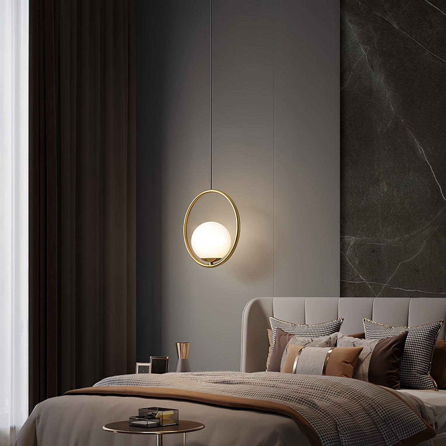LuxeGlow Pendant Light for Stylish Home Environments