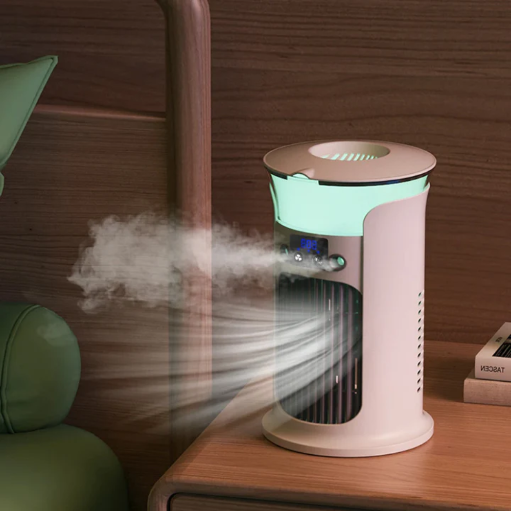Compact Personal Fan for Desk and Room Cooling
