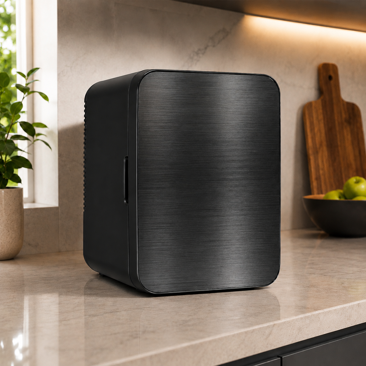Compact ChillBox for Drinks and Snacks - Space-Saving Refrigerator