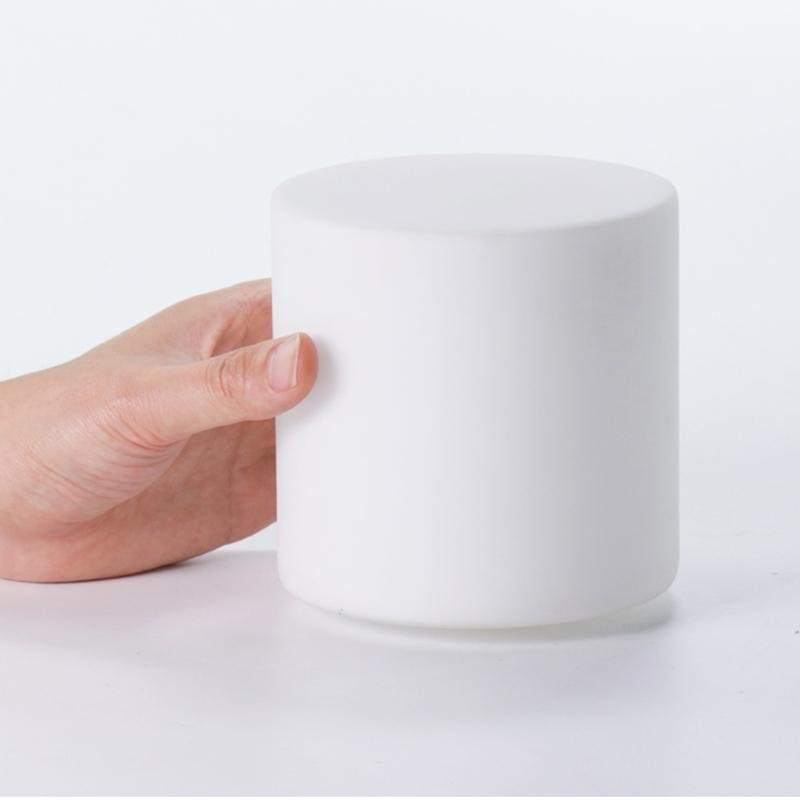 Stylish Touch-Activated Glass Lamp - 360° Ambient Light
