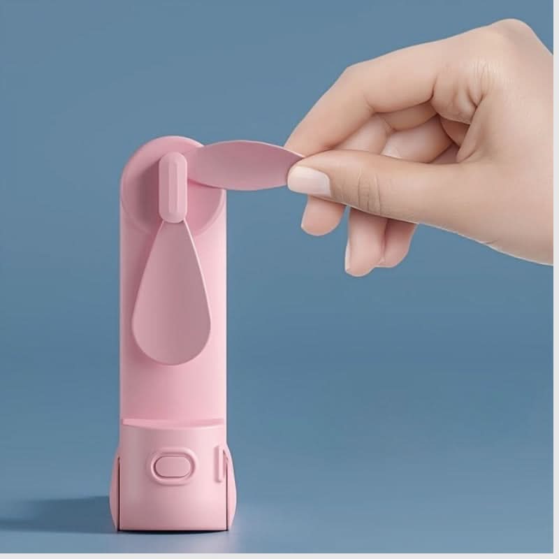 Portable Mini Fan | USB Rechargeable Handheld Design for Quiet Use