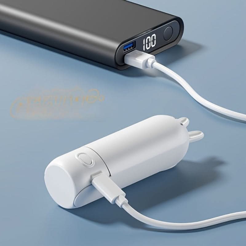 Portable Mini Fan | USB Rechargeable Handheld Design for Quiet Use