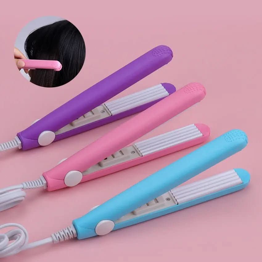 TravelEase Compact Curling Wand for Effortless Waves