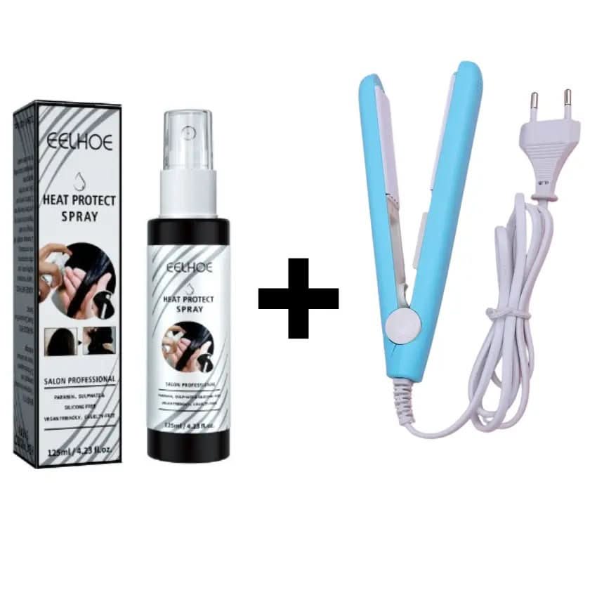 TravelEase Compact Curling Wand for Effortless Waves