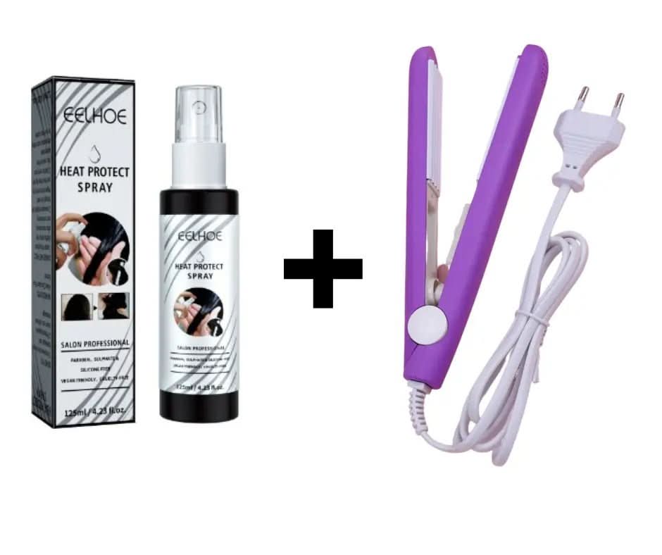 TravelEase Compact Curling Wand for Effortless Waves