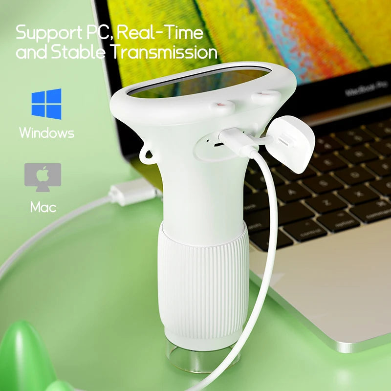Handheld Mini Microscope - 1000X Magnification for Kids' STEM Activities