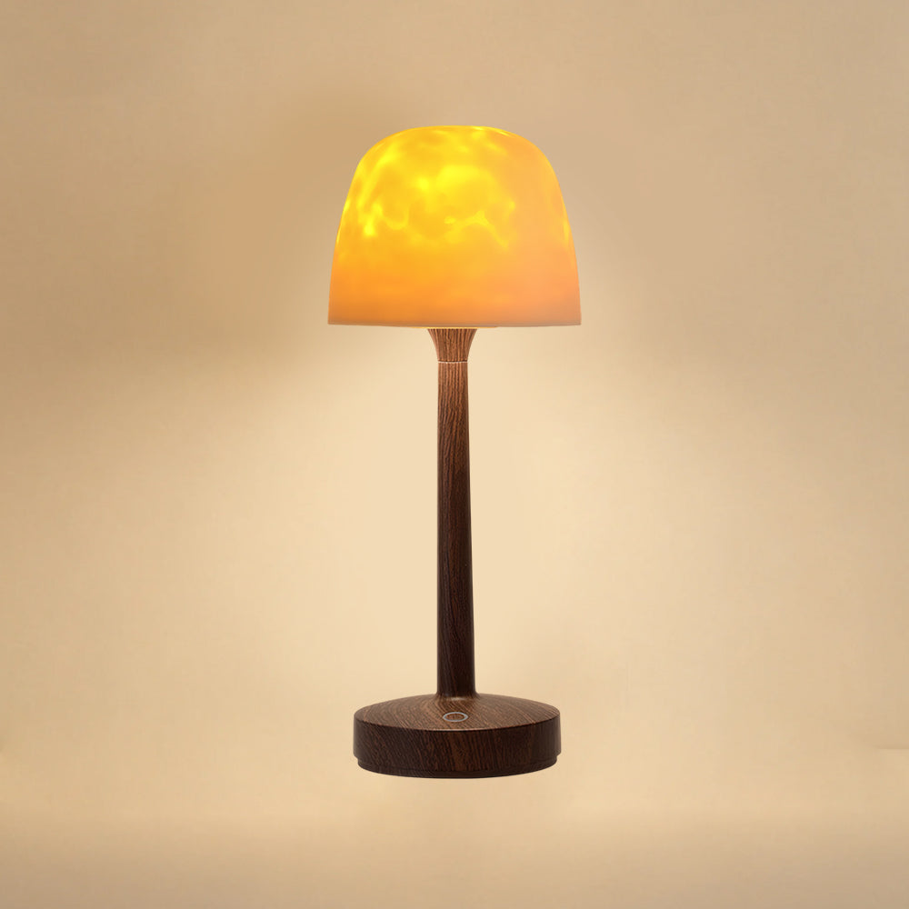 Elegant Ripple Glow Table Lamp – LED Night Light for Home