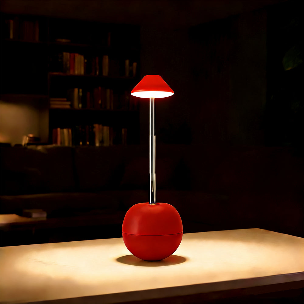 Sleek Rechargeable LED Lamp - Height Adjustable for Any Space