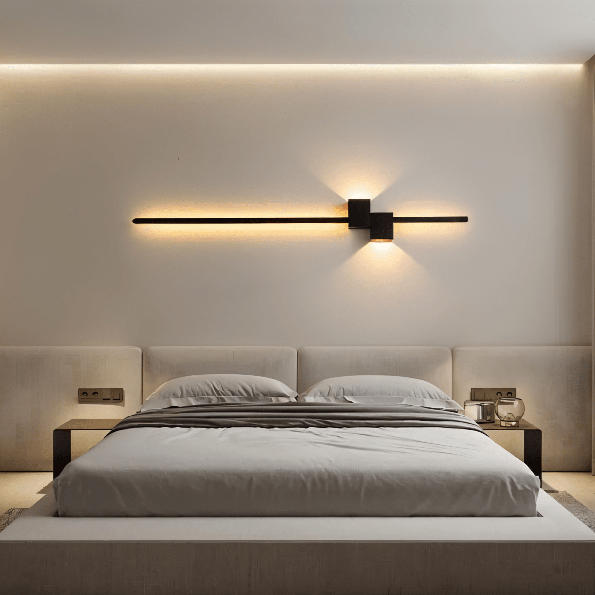 SleekGlow Contemporary LED Wall Fixture for Chic Spaces