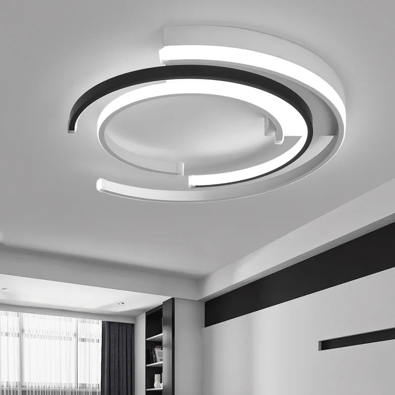 RadiantGlow Sleek LED Ceiling Light for Modern Interiors