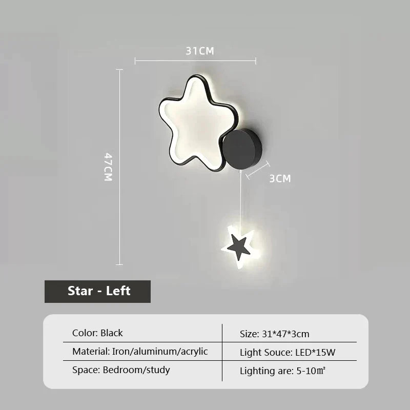 Celestial Haven Night Sky Wall Light for Dreamy Spaces