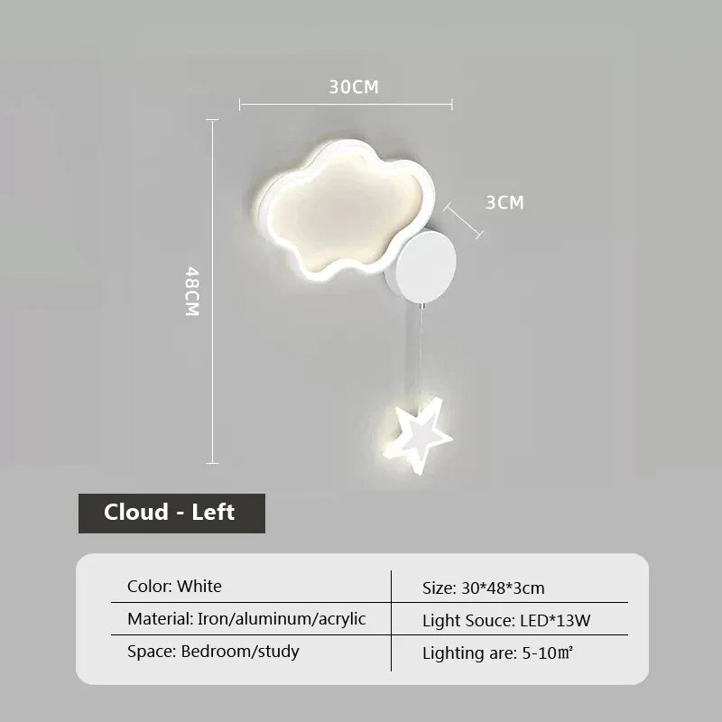 Celestial Haven Night Sky Wall Light for Dreamy Spaces