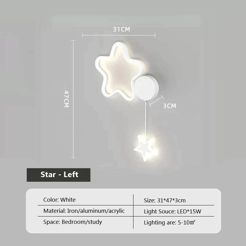 Celestial Haven Night Sky Wall Light for Dreamy Spaces