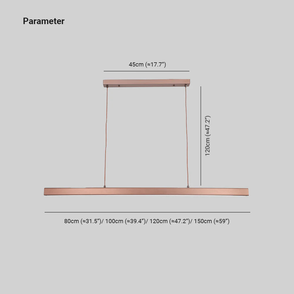 Adjustable Height LED Pendant Light with Dimmable Feature and 3 Color Temperatures - IP20