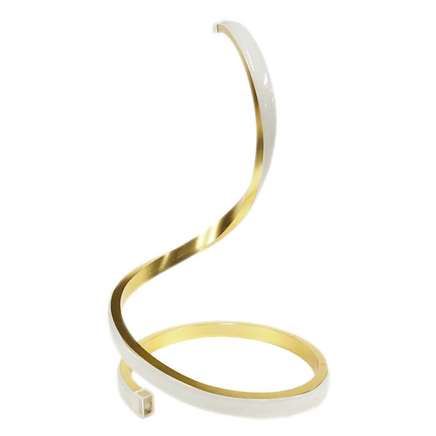 Sleek Serpent LED Desk Lamp with Touch Control and Color Shift