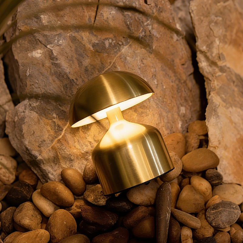 Stylish Rechargeable Table Lamp with Adjustable Brightness