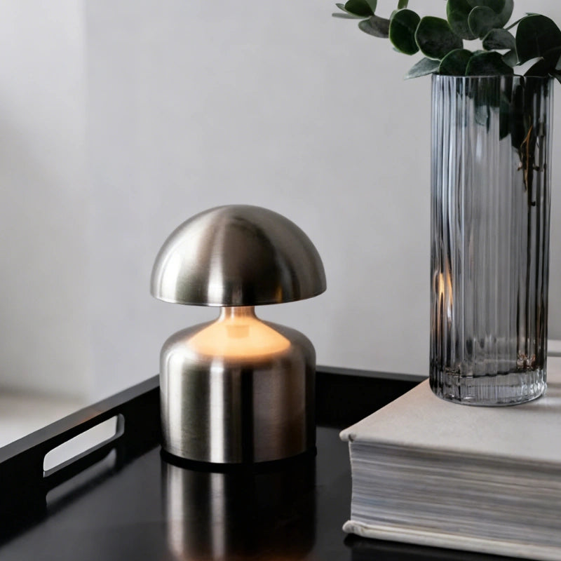 Stylish Rechargeable Table Lamp with Adjustable Brightness