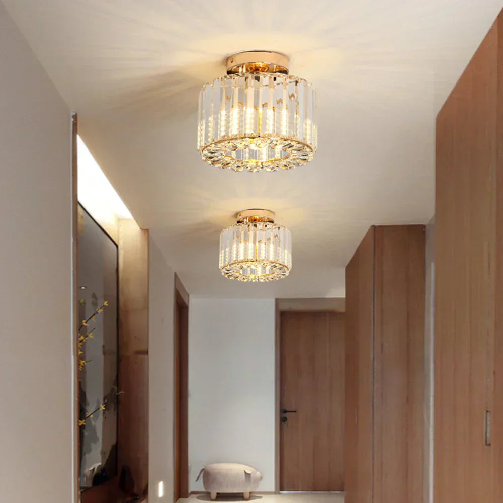 Taavita - Sparkling Crystal Ceiling Lamp