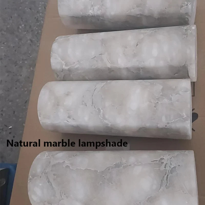 Sophisticated Marble Wall Sconce for Timeless Elegance