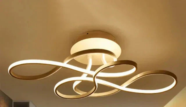 RadiantGlow Chic Ceiling Fixture for Timeless Spaces