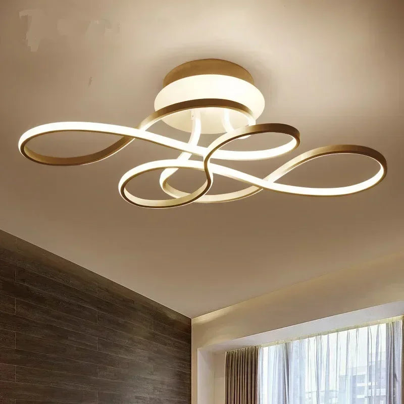 RadiantGlow Chic Ceiling Fixture for Timeless Spaces