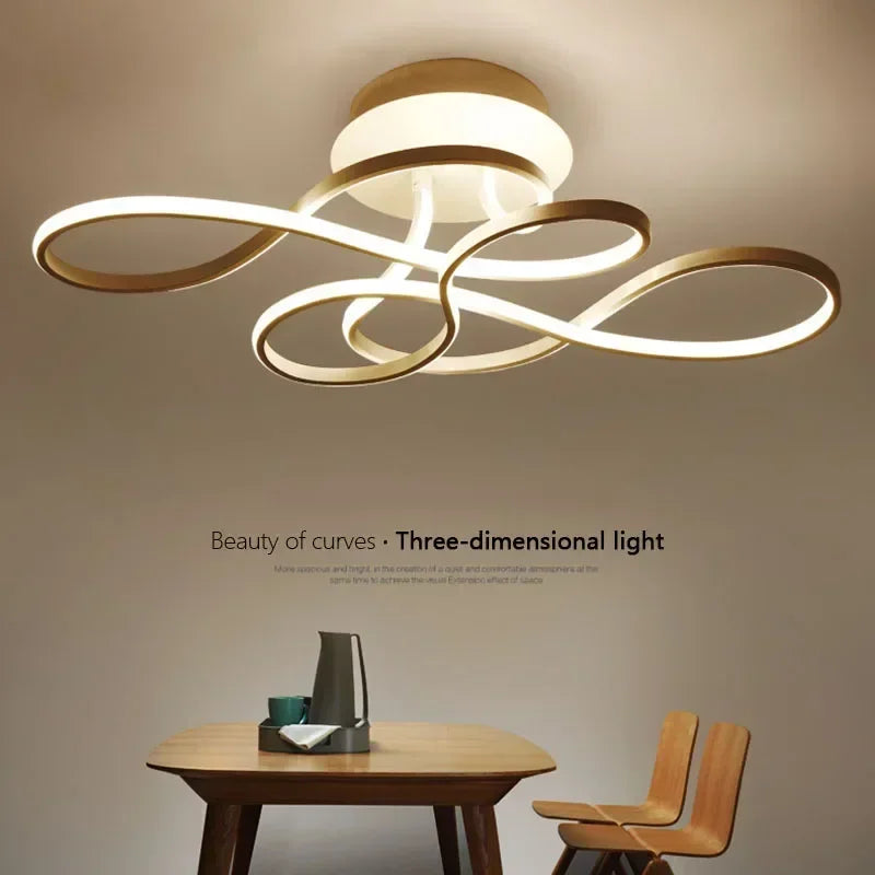 RadiantGlow Chic Ceiling Fixture for Timeless Spaces