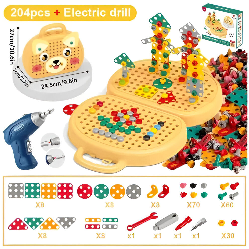 Creative Construction Kit for Kids - STEM Learning Adventure