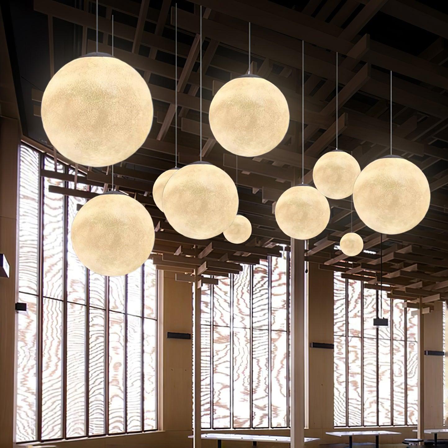 Lunar Essence Pendant Light for Tranquil Home Ambiance