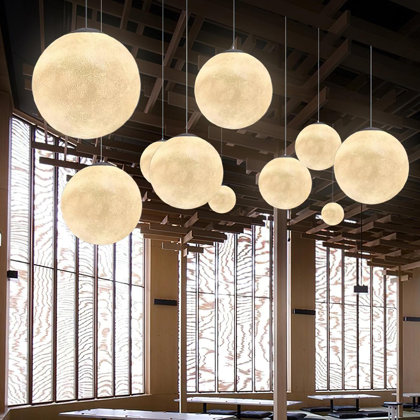 Lunar Essence Pendant Light for Tranquil Home Ambiance