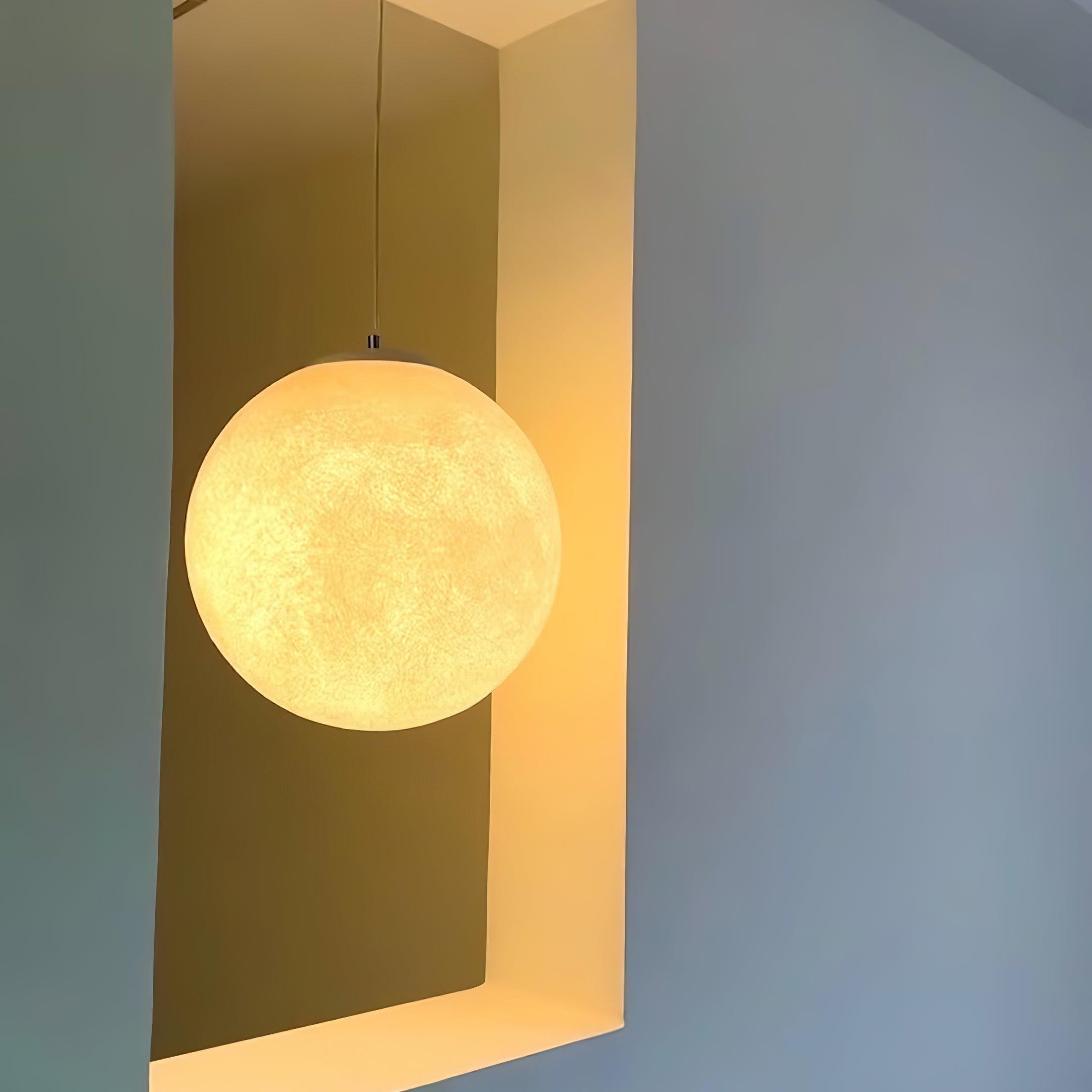 Lunar Essence Pendant Light for Tranquil Home Ambiance