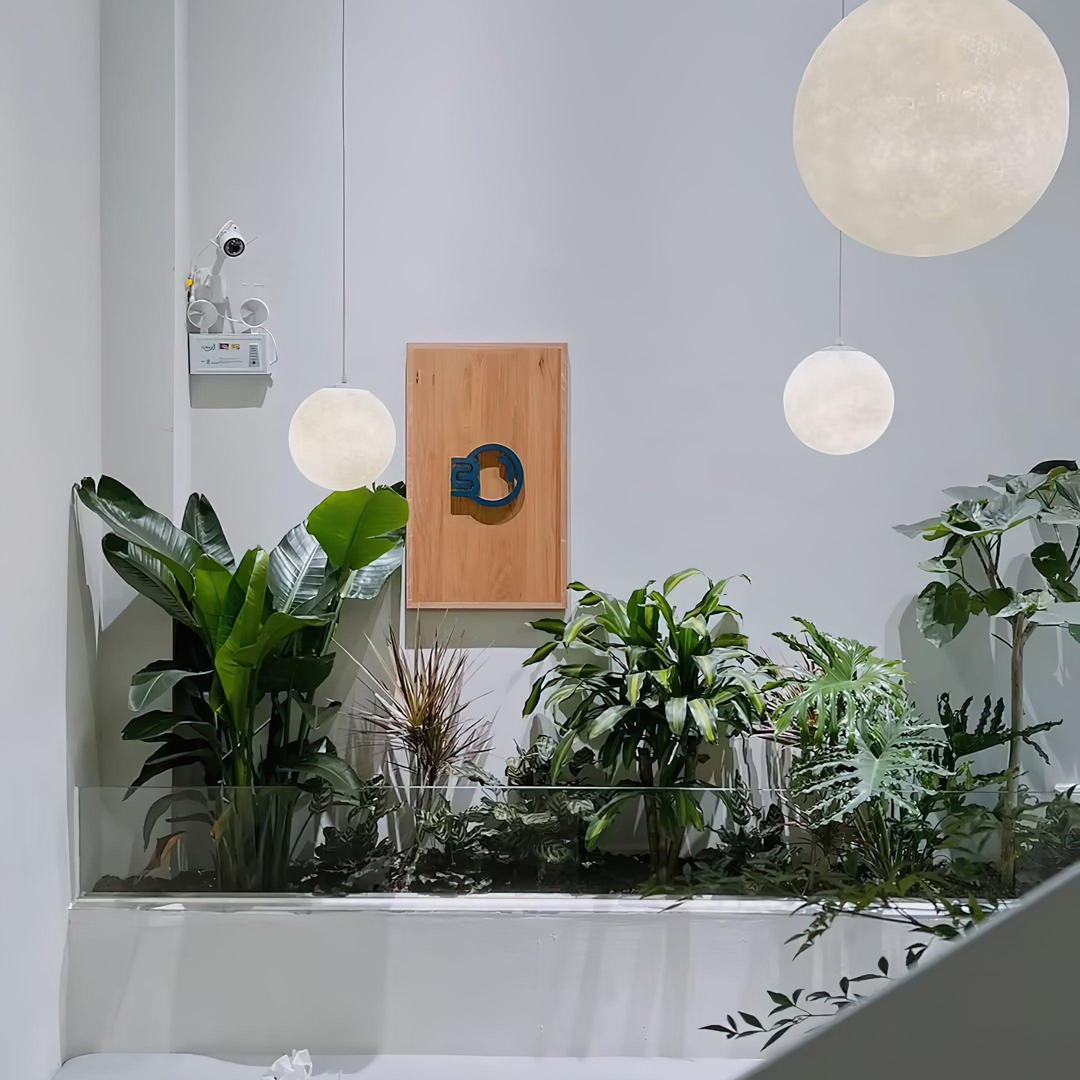 Lunar Essence Pendant Light for Tranquil Home Ambiance