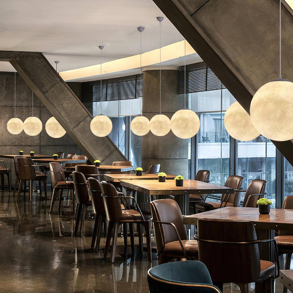 Lunar Essence Pendant Light for Tranquil Home Ambiance