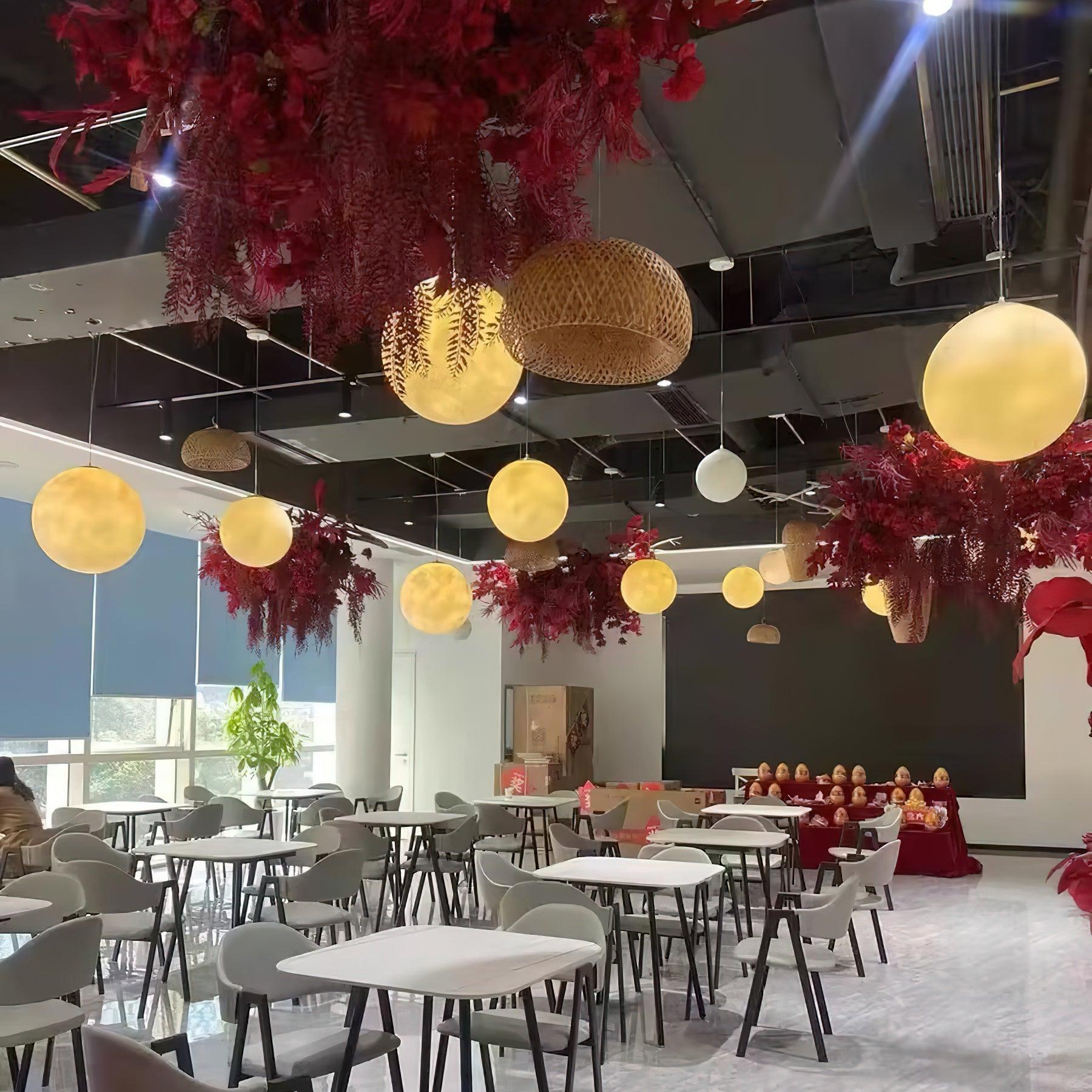 Lunar Essence Pendant Light for Tranquil Home Ambiance
